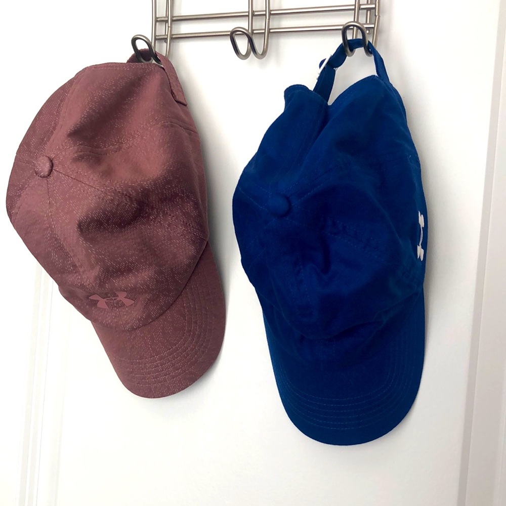 Two under armour women’s hats- never worn